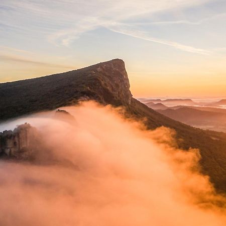 مبيت وإفطار Saint-Mathieu-de-Tréviers Le Castellas Du Pic St Loup المظهر الخارجي الصورة