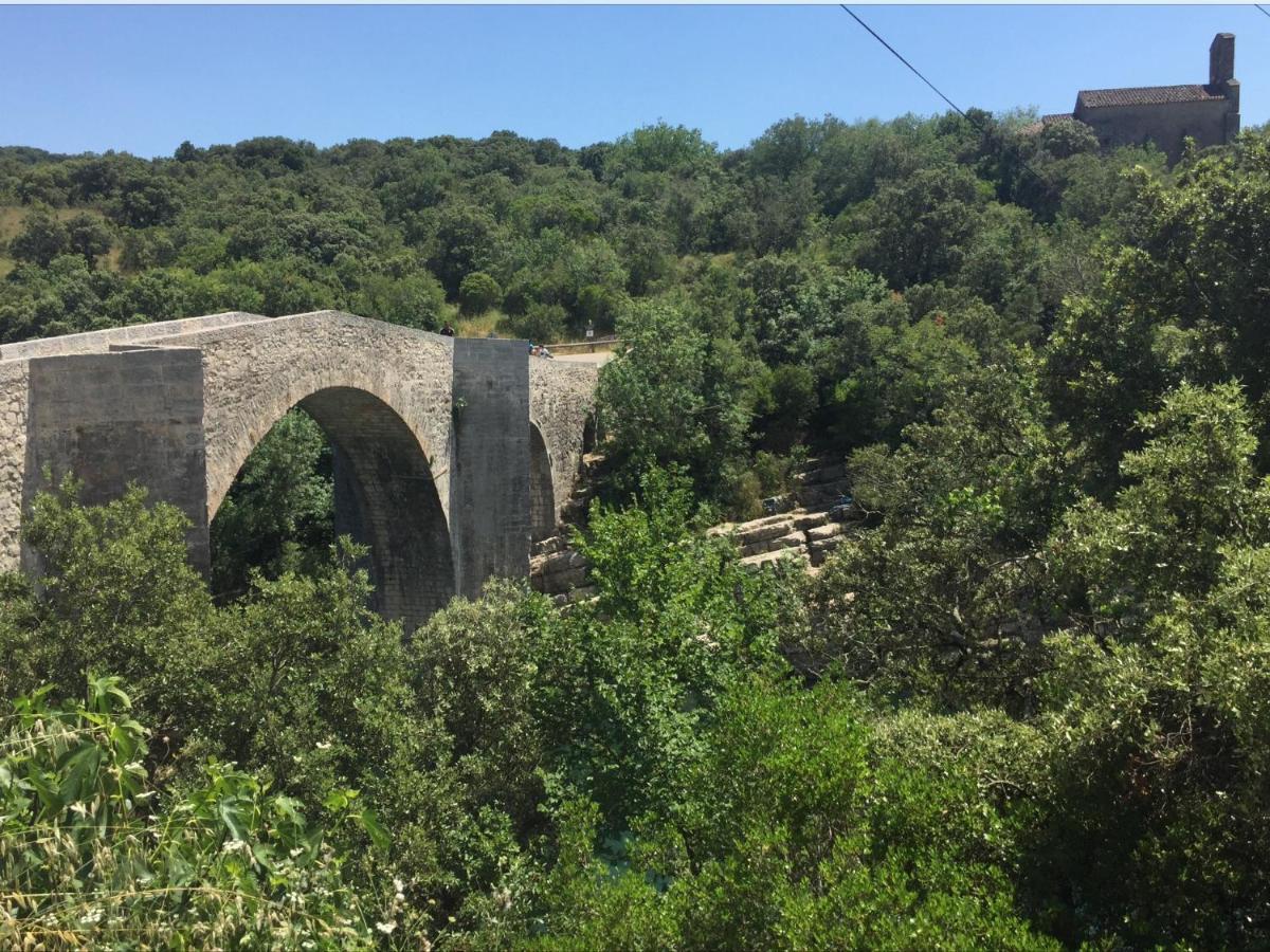 مبيت وإفطار Saint-Mathieu-de-Tréviers Le Castellas Du Pic St Loup المظهر الخارجي الصورة